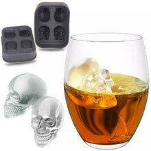 Load image into Gallery viewer, Skull Ice Cube Tray
